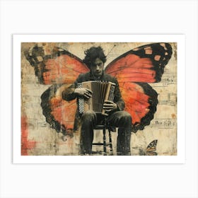 The Rebuff: Ornate Illusion in Contemporary Collage. Conductor Art Print