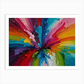 Abstract Painting 151 Art Print