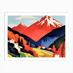 Switzerland Art Print