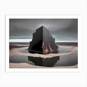 Sand Castle 1 Art Print