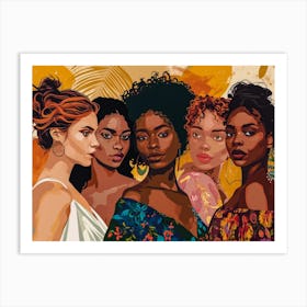 Women Of Color 28 Art Print