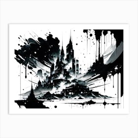 Cityscape 20 Art Print