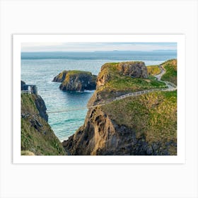 Rope Bridge Art Print