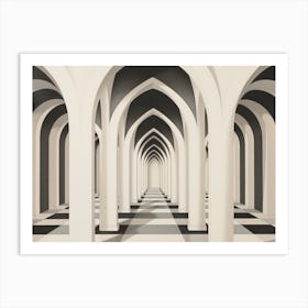 Arches And Arches 1 Art Print