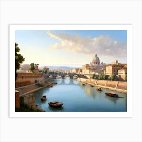 St Peter'S Bridge 2 Art Print