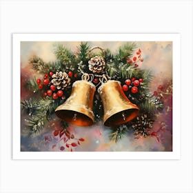 Christmas Bells 2 Art Print