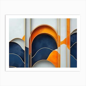 Abstract Painting 47 Art Print