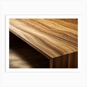 Wooden Table 1 Art Print