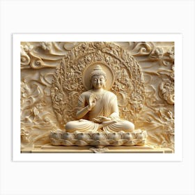 Buddha 5 Art Print