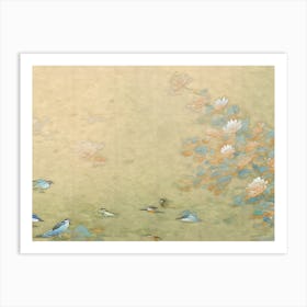 Chinese Birds And Flowers Art Print