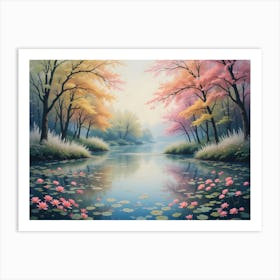 Lily Pond Art Print