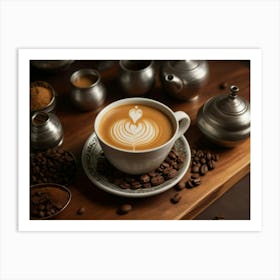 Coffee Art Print