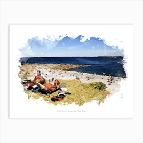 Clovelly Beach, Sydney, New South Wales Art Print