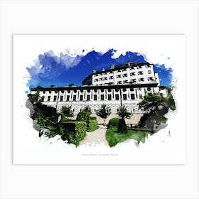 Schloss Ambras, Innsbruck, Austria Art Print