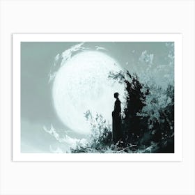 Full Moon 3 Art Print