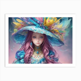 Fairytale Girl 1 Art Print