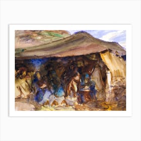 Bedouin Tent, John Singer Sargent Art Print