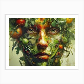 Harvest Visage Art Print