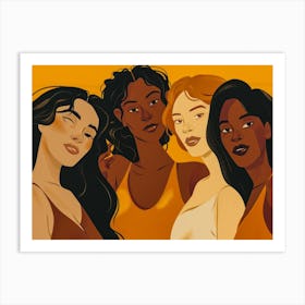 Women Of Color 3 Art Print