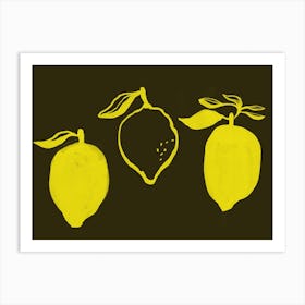Le Citron Art Print