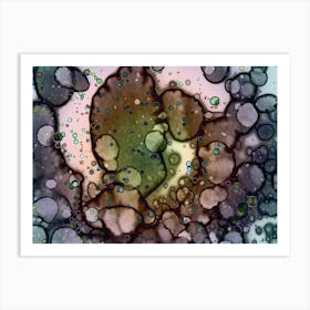 Abstraction Botany 1 Art Print