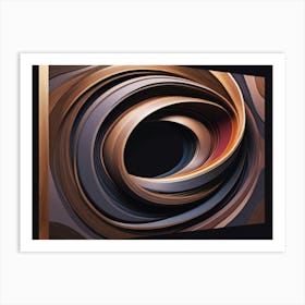 Abstract Swirl 1 Art Print