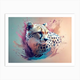 Cheetah Animal Abstract 1 Poster