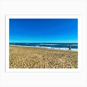 Beach On A Sunny Day 20231028160531rt1pub Art Print