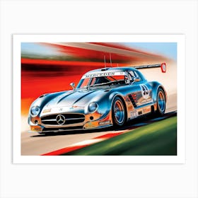 Mercedes Sls 1 Art Print