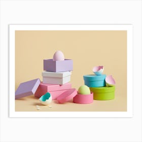 Easter Eggs 324 Art Print