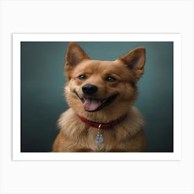 Portrait Of A Dog 5 Art Print