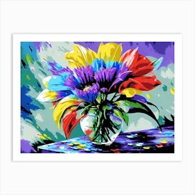 Flowers In A Vase Art Print