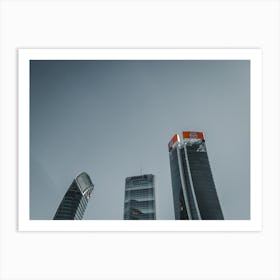 Skyscrapers Tre Torri Print. Milano, Italia Art Print