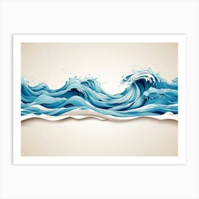 Ocean Waves 3 Art Print