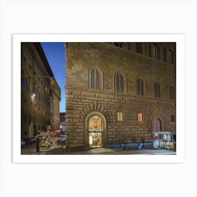 Florence At Night Art Print