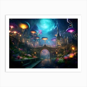 Fairytale Castle Art Print