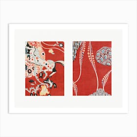 Textile Sample, Gustav Klimt Art Print