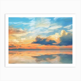 Sunset Shore 14 Art Print