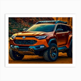 Future SUV Art Print