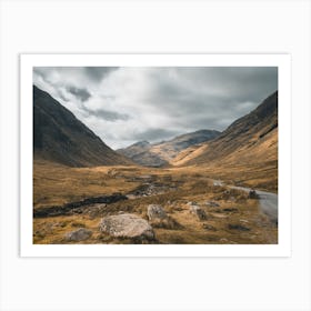 Scottish Highlands 1 Art Print