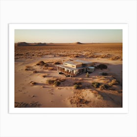 Desert House In Namibia 1 Art Print