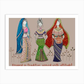 Draped In Tradition by DollyJ Poster