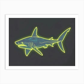 Neon Bigeye Thresher 5 Art Print