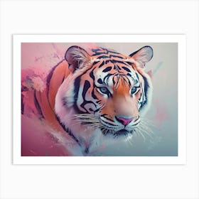 Tiger Painting 3 Art Print