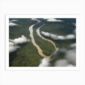 Amazon River Art Print