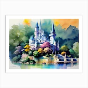 Cinderella Castle 10 Art Print