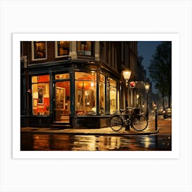 City At Night Art Print