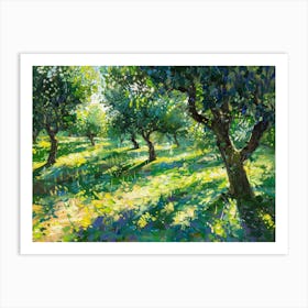 Olive Grove 5 Art Print