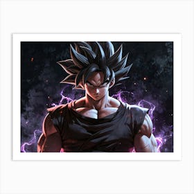 Dragon Ball Z Wallpaper 84 Art Print