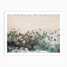 Aerial Ocean View Art Print